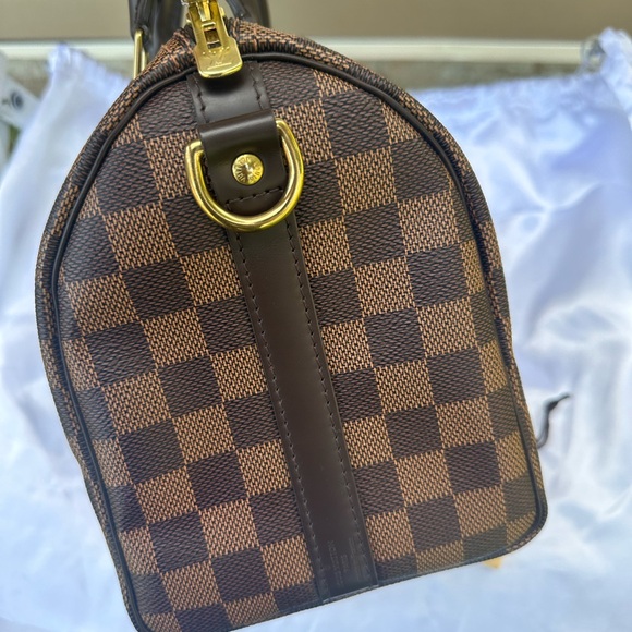 ❤️ SOLD! COPY - Louis Vuitton Speedy 25 Bandouliere Damier Ebene - Picture 9 of 12